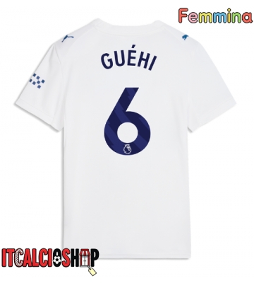 Manchester City Marc Guehi #6 Terza Maglia Femmina 2026-27 Manica Corta